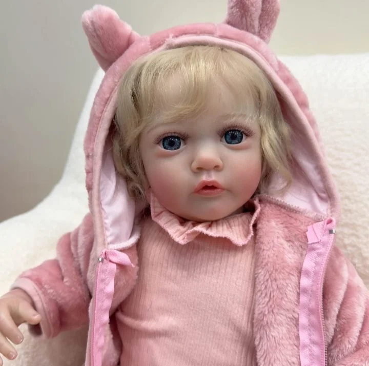 Bebê Reborn Pink 🎀TECIDO🎀 2