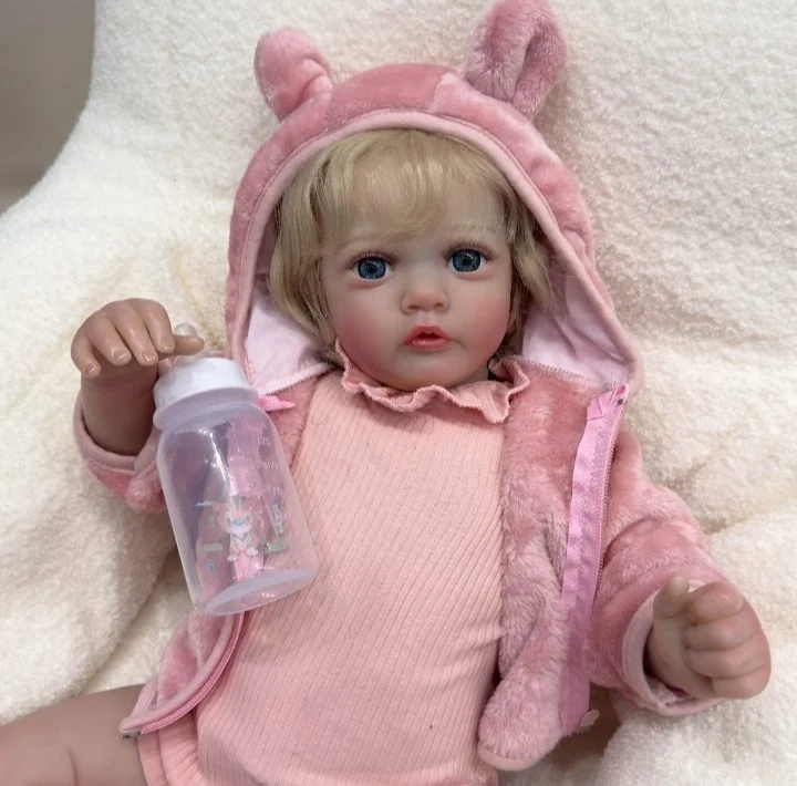 Bebê Reborn Pink 🎀TECIDO🎀 3