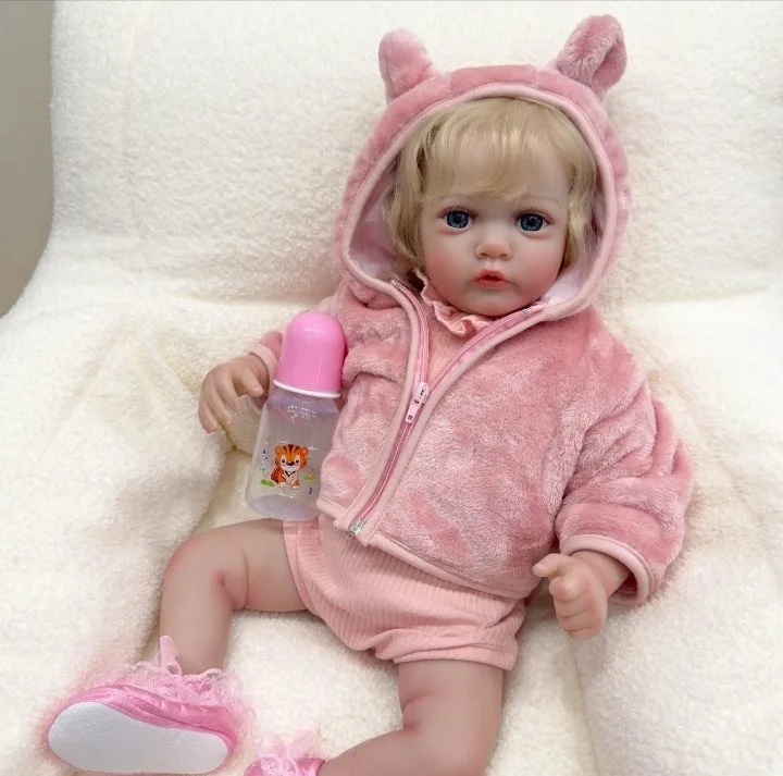 Bebê Reborn Pink 🎀TECIDO🎀 4