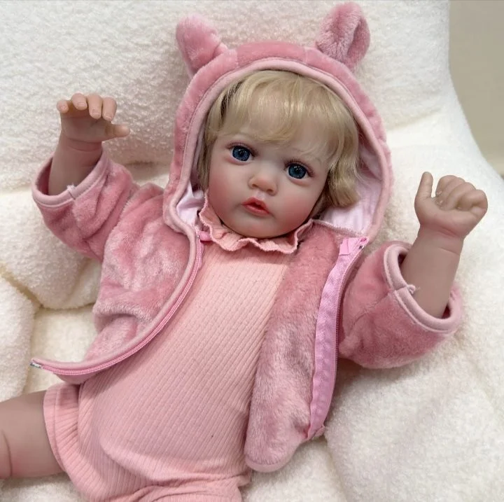 Bebê Reborn Pink 🎀TECIDO🎀 5