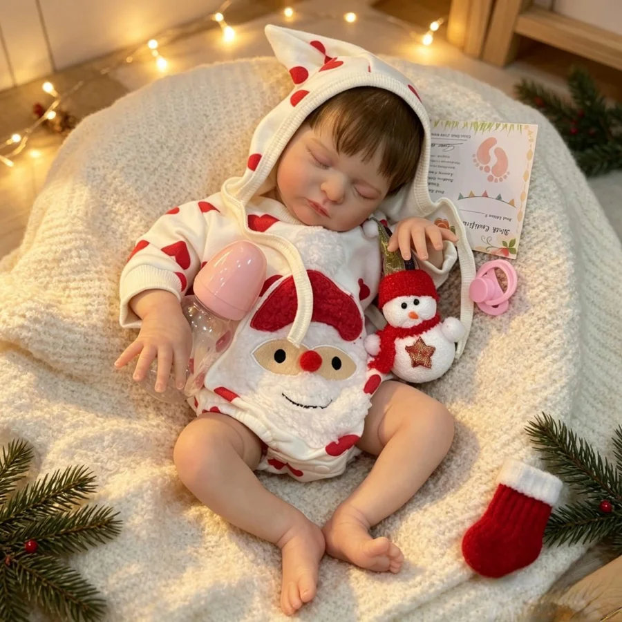 Bebê Reborn 🎅EDIÇÃO LIMITADA 🎄 TECIDO 2
