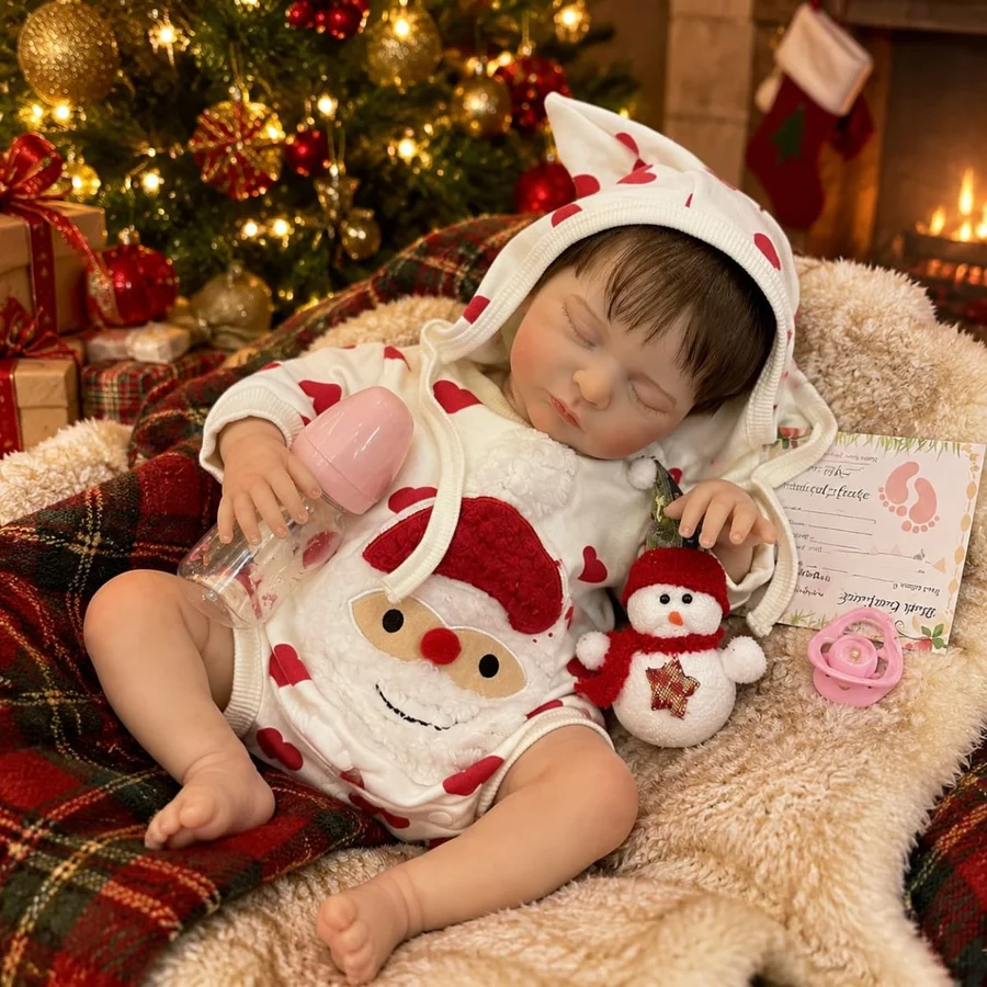 Bebê Reborn 🎅EDIÇÃO LIMITADA 🎄 TECIDO 3