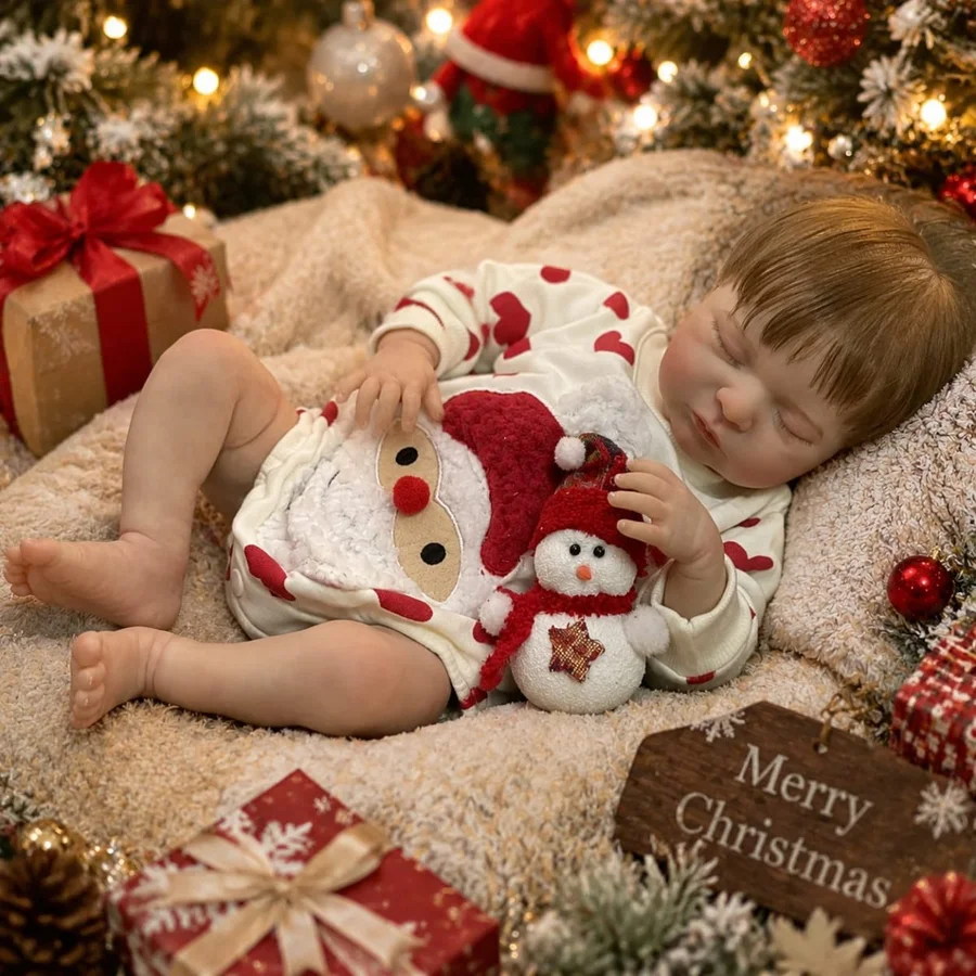 Bebê Reborn 🎅EDIÇÃO LIMITADA 🎄 TECIDO 5