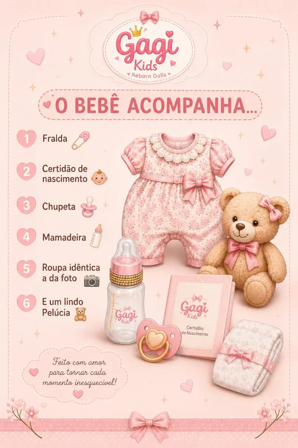 Bebê Reborn Realista 🌟 SÓLIDO 🌟 5
