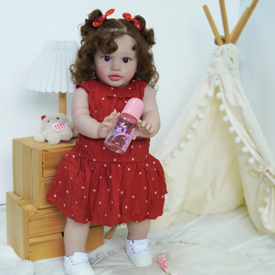 Bebê Reborn Ellen 🎅EDIÇÃO LIMITADA DE NATAL 🎄TECIDO🎄 4