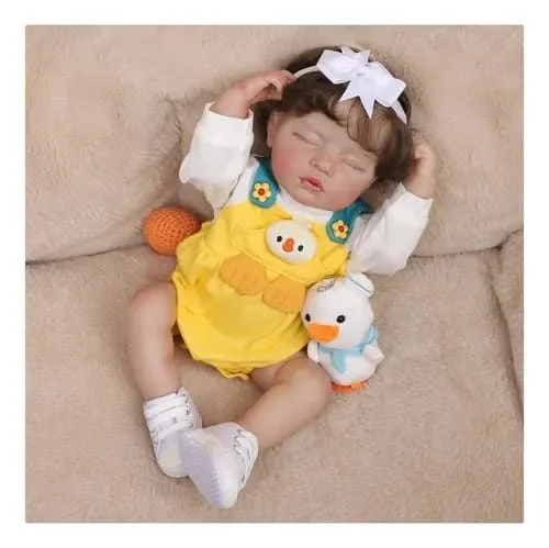 Bebê Reborn Patty 🤍 Silicone Vinil 💛 6