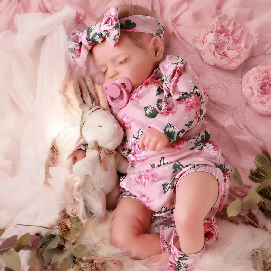 Bebê Reborn Sakura 🦋Silicone vinil sotf 🦋 4