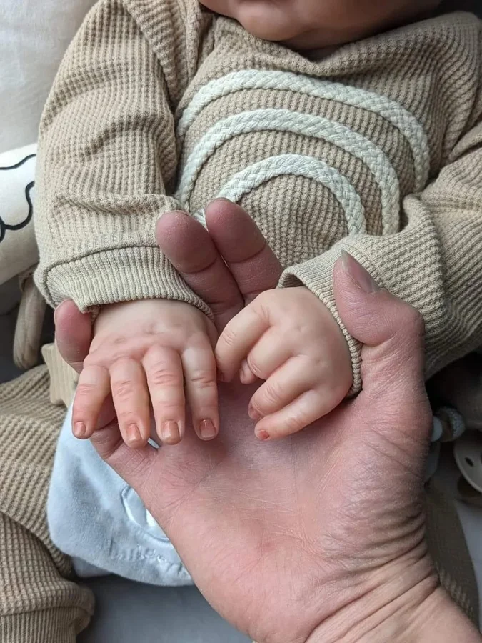 Bebê Reborn Lucca 🌸TECIDO 🌸 3