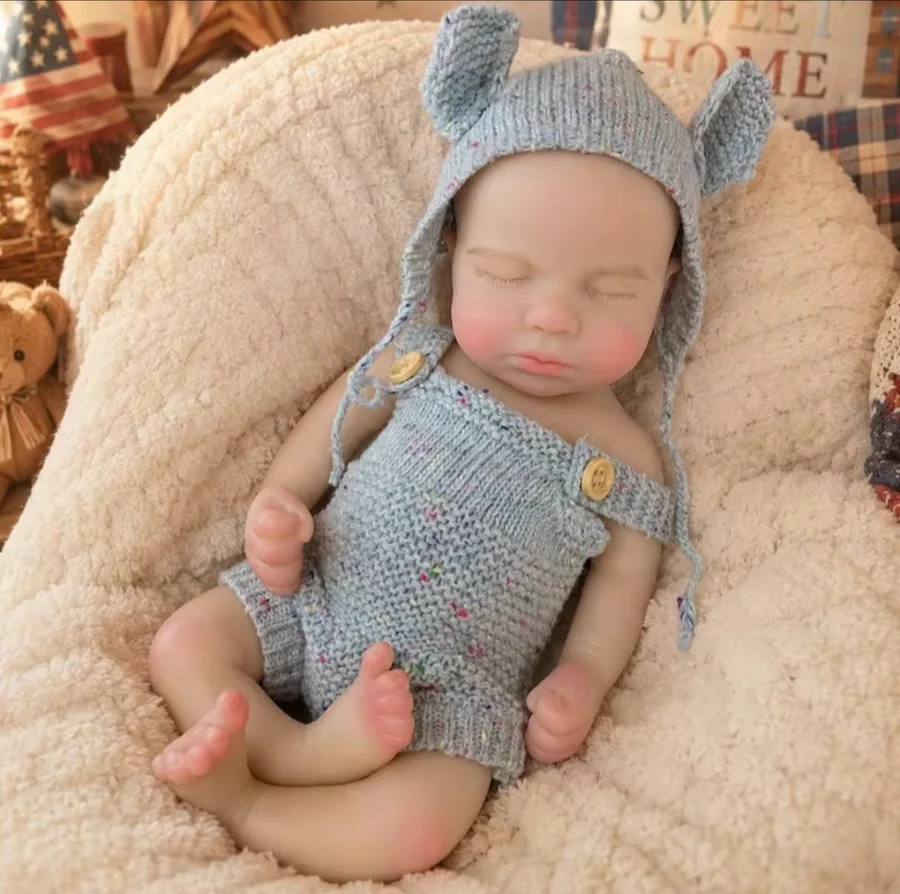 Bebê Reborn Realista 🌟 SÓLIDO 🌟 Abre a boca 3