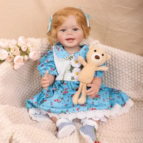 Bebê Reborn Alice 🦋Silicone vinil soft 🦋