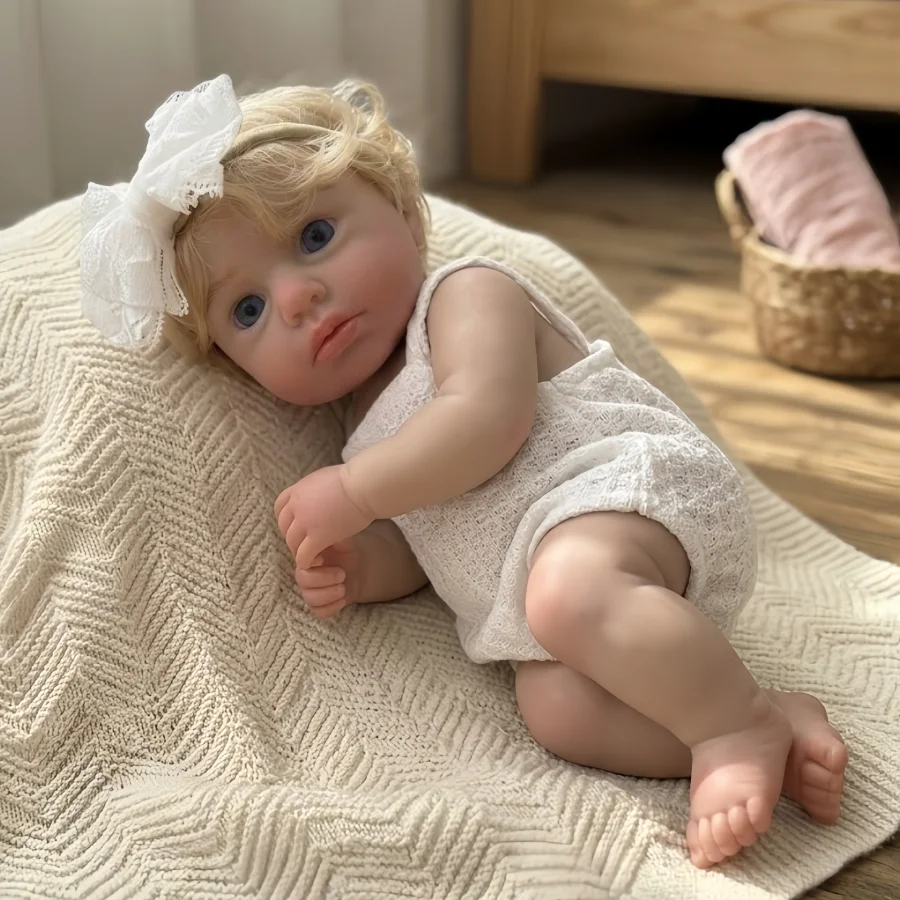 Bebê Reborn Realista 🌟 SÓLIDO 🌟 7