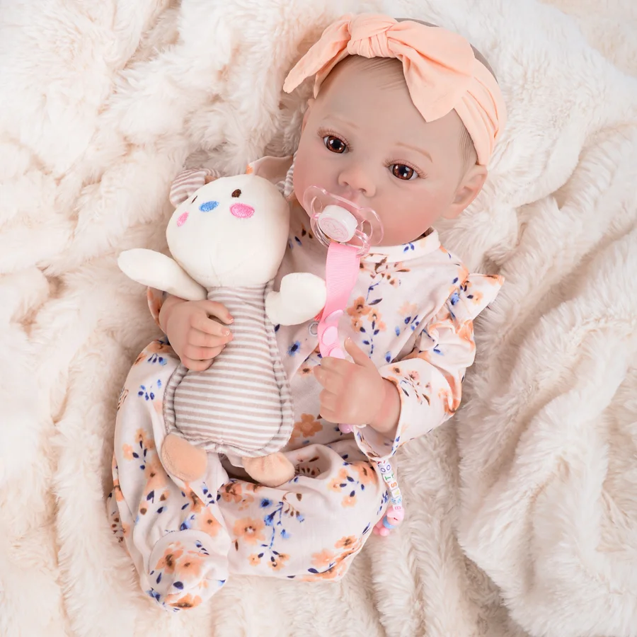 Bebê Reborn Saara 🦋Vinil soft 🦋