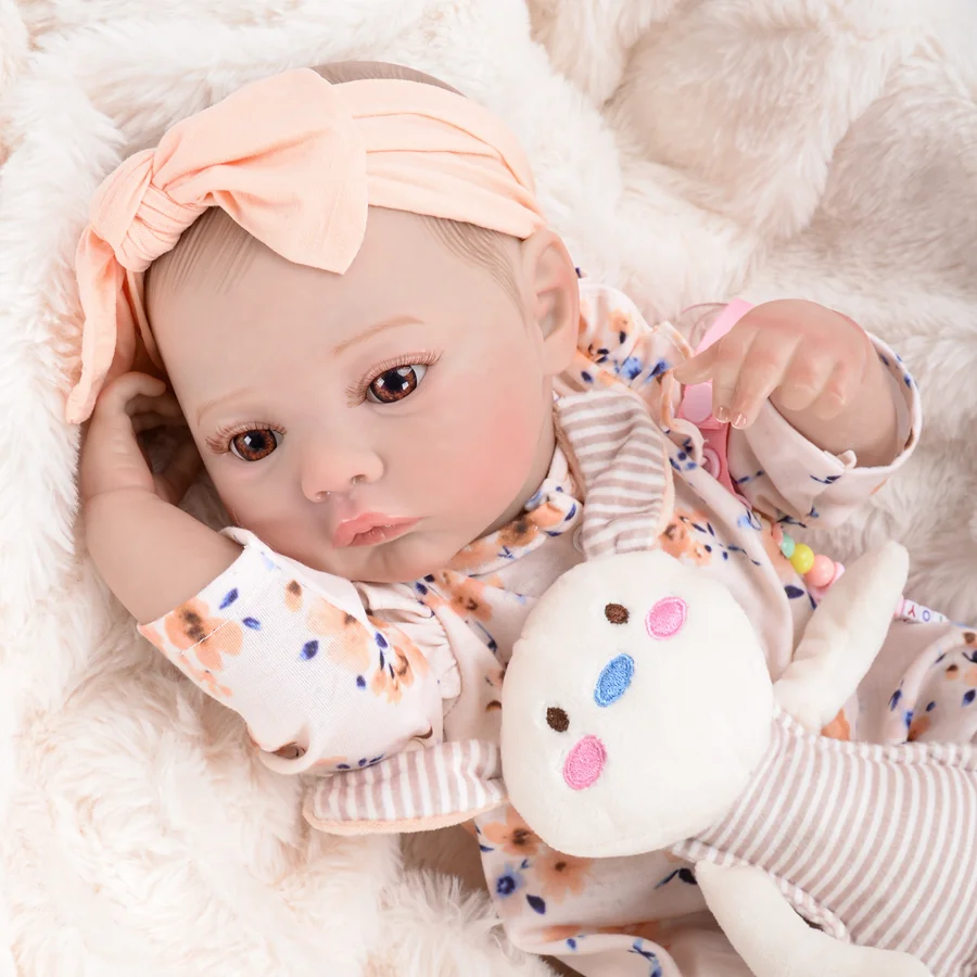 Bebê Reborn Saara 🦋Vinil soft 🦋 2
