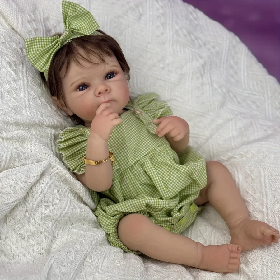 Bebê Reborn Esmeralda 🦋Silicone vinilsoft 🦋 2