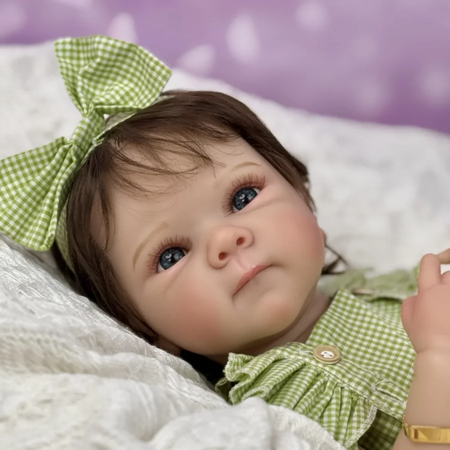 Bebê Reborn Esmeralda 🦋Silicone vinilsoft 🦋 4