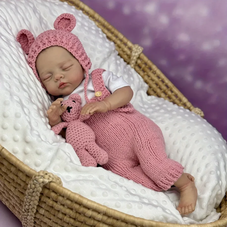 Bebê Reborn Ursinha 🦋Silicone vinilsoft 🦋