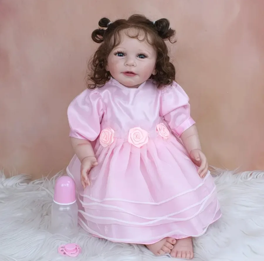Bebê Reborn Jaqueline 🌸TECIDO 🌸 2