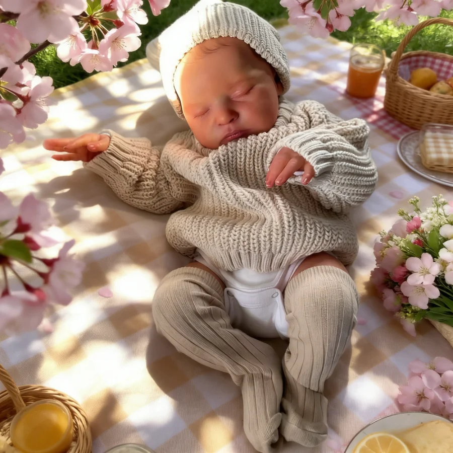 Bebê Reborn meg 🌸TECIDO 🌸