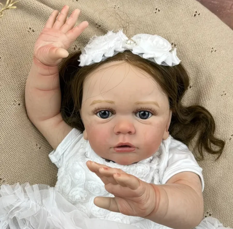 Bebê Reborn Bruna 🌸TECIDO 🌸