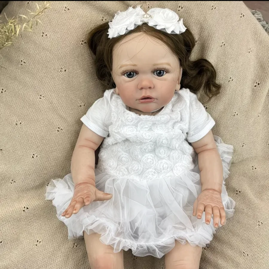 Bebê Reborn Bruna 🌸TECIDO 🌸 3