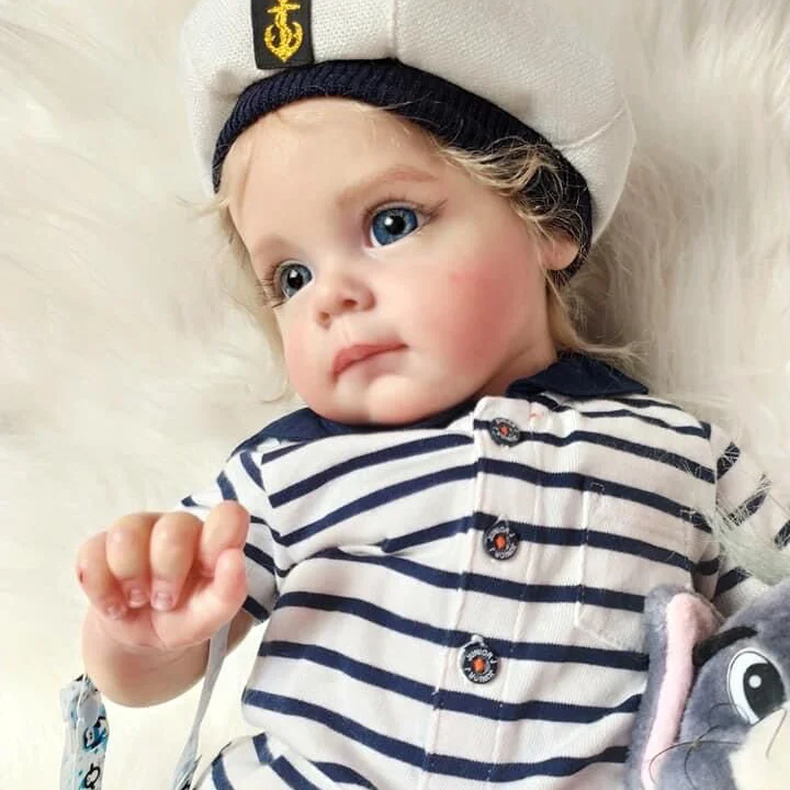 Bebê Reborn Marinheiro 🌸TECIDO🌸